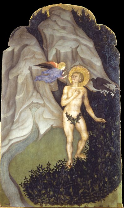 Saint Benedict Tempted in the Wilderness by Nicolò di Pietro